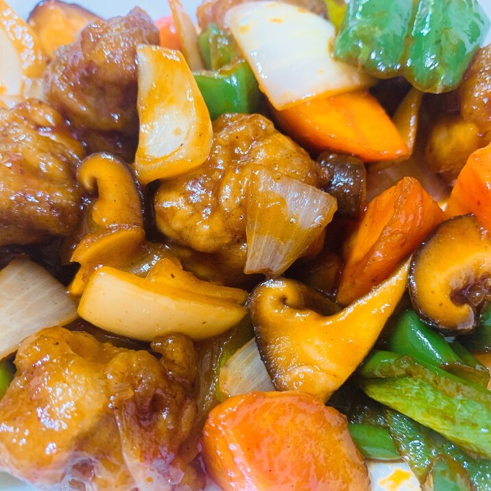 豚細切れ肉で簡単!酢豚